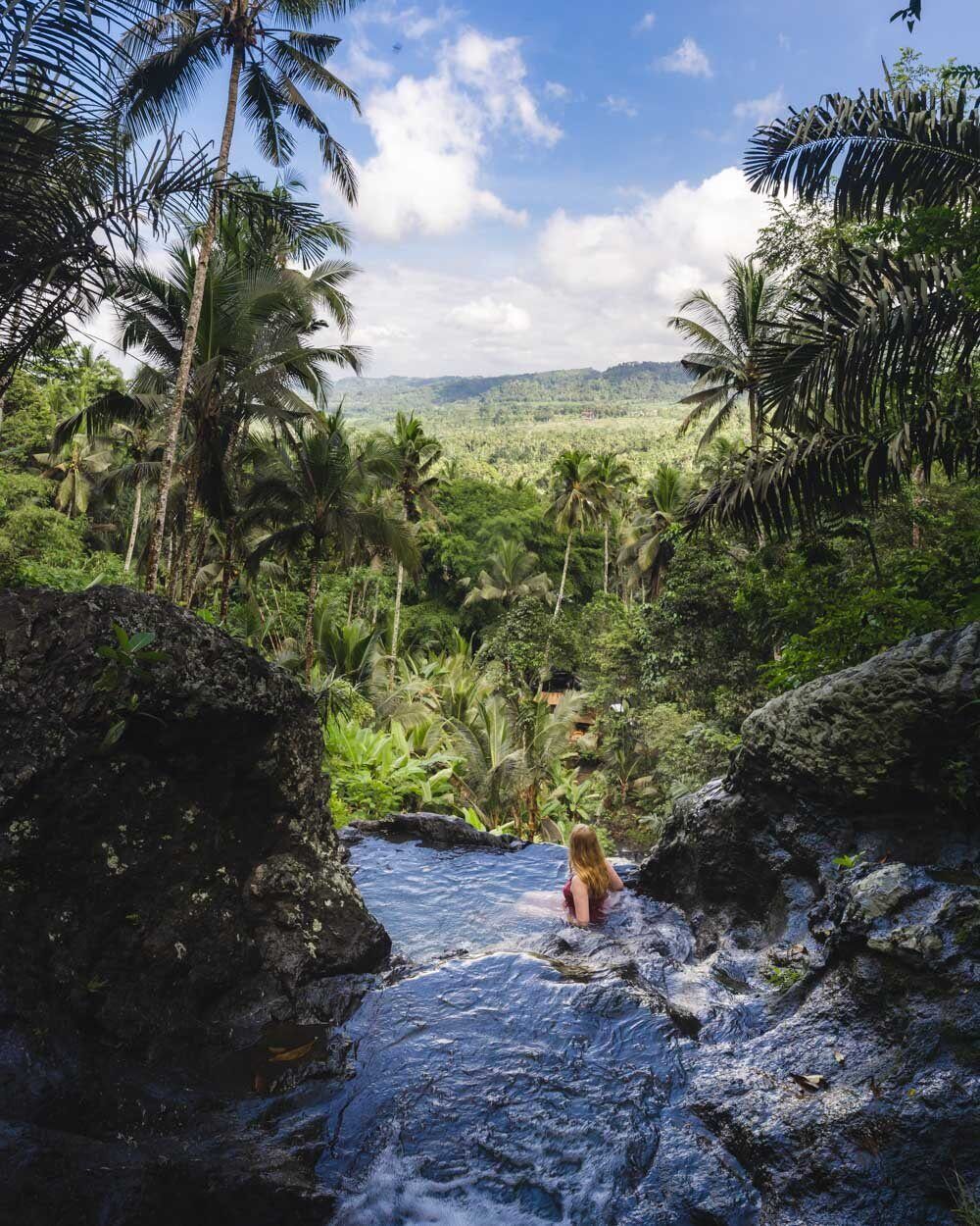 Gembleng Waterfall, Sidemen: Hidden Natural Infinity Pools in Karangasem