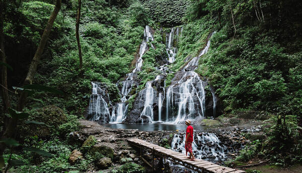 Air Terjun Pucak Manik, Wanagiri: Tiga Air Terjun Sepi di Ketinggian Buleleng