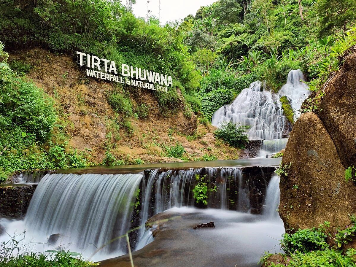 Tirta Buana Waterfall, Pegadungan: Natural Pools and 2026 QRIS Fee