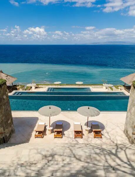 Amankila: Luxury Resort with Tiered Infinity Pools Overlooking the Lombok Strait in Karangasem