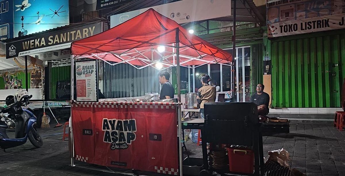 Ayam Asap Dewata, Denpasar: IDR 30k Smoked Chicken from 7pm
