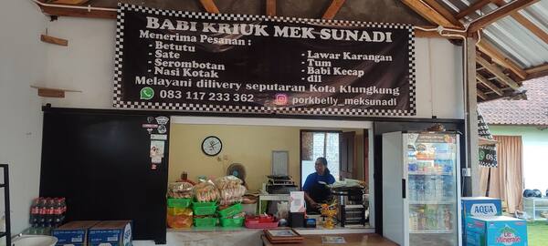 Babi Kriuk Mek Sunadi Klungkung: Harga dan Jam Datang
