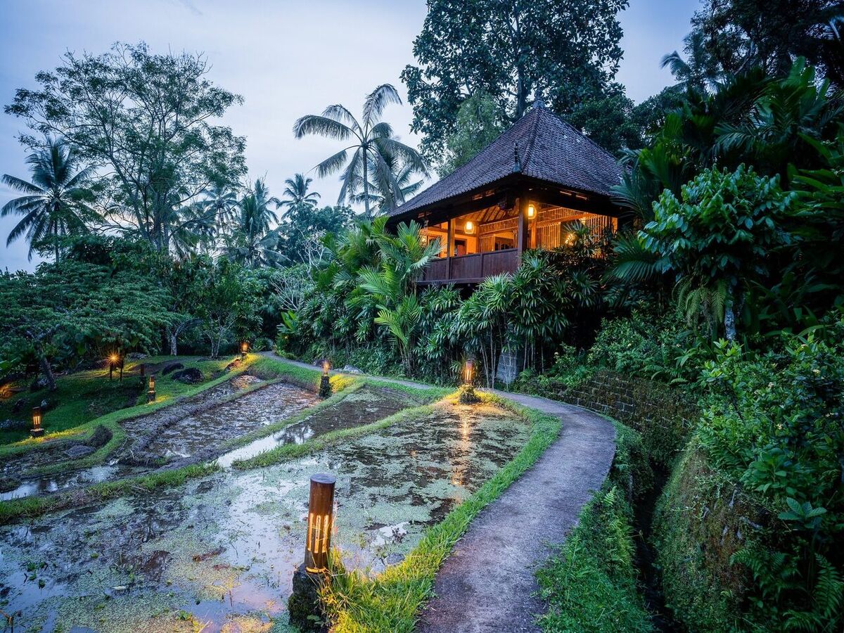 Bali Eco Stay: 8 Open-Air Bungalows and a Private Waterfall on Mount Batukaru
