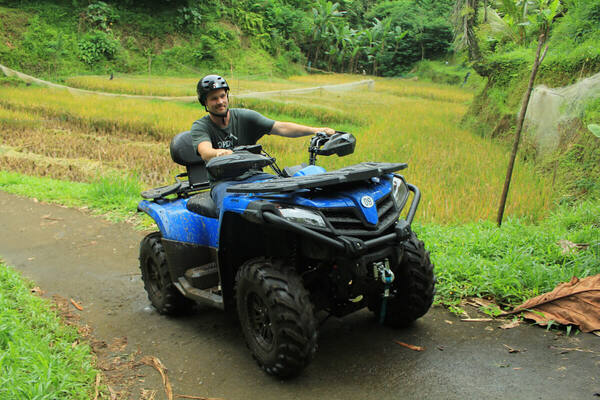 Bali Quad Discovery Tours: Trek ATV 25 Km di Utara Ubud