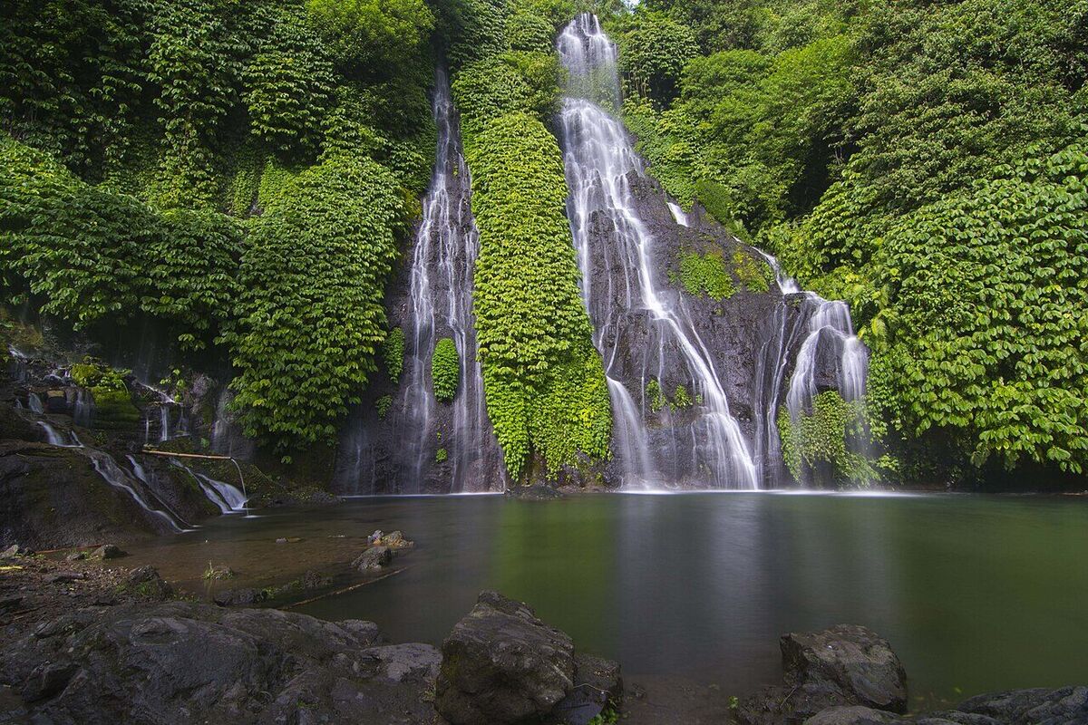 Banyumala Twin Waterfall: A Hidden Twin Cascade Near Munduk