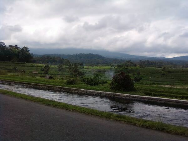 Bukit Belong Sidemen: Bukit Panorama Sawah Terasering & Gunung Agung