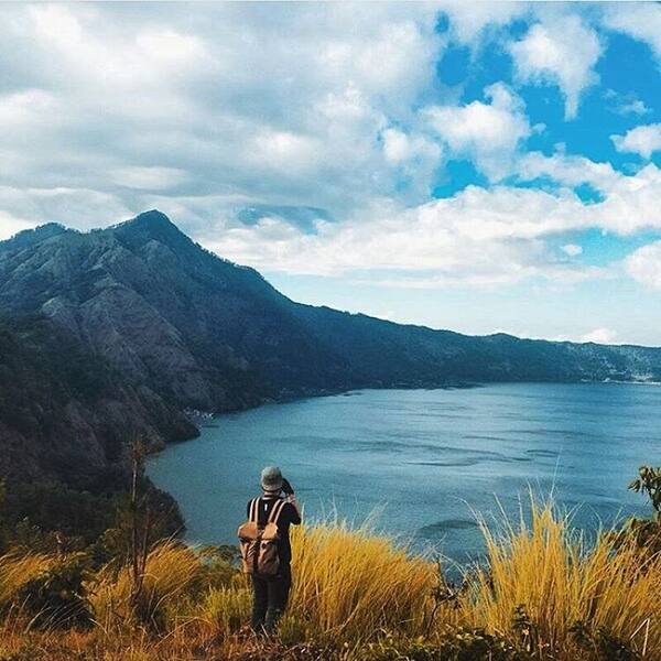 Bukit Sari Songan, Kintamani: Sunrise Danau Batur dengan Trek 10 Menit