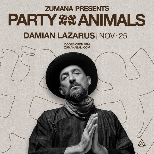 Damian Lazarus di Bali November 2026: Tiket, Jadwal, Aturan Masuk