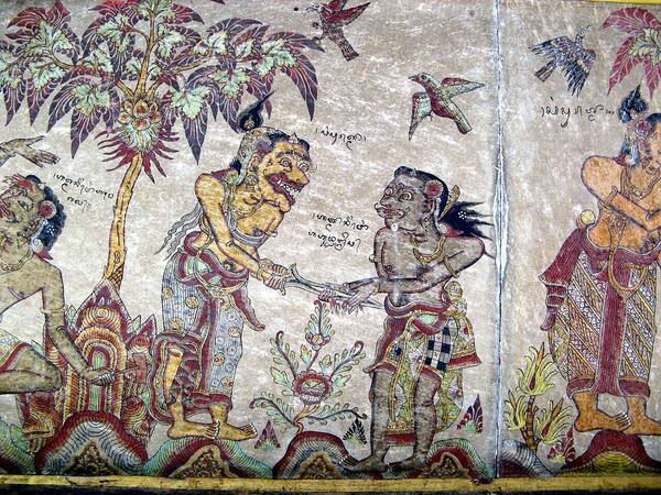 Desa Kamasan Klungkung: Rumah Lukisan Wayang Klasik Bali