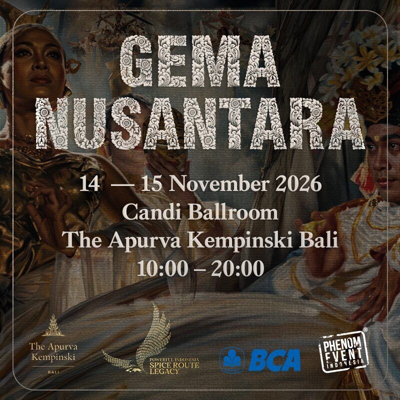 Gema Nusantara 2026年11月14-15日 Apurva Kempinski:当日の回り方