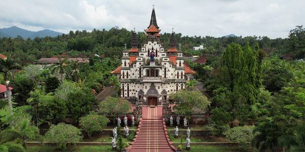 Palasari Church & Palasari Dam: West Bali's Hidden Gem in Jembrana