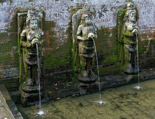 Goa Gajah (Pura Goa Gajah / Elephant Cave) Ubud