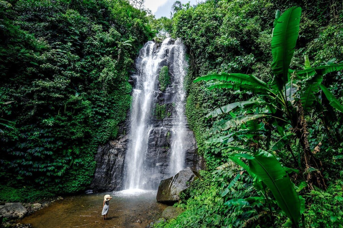 Golden Valley Waterfall, Munduk: Fee, Route and the Eco Cafe