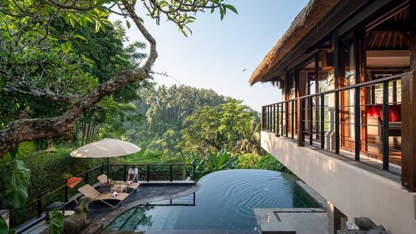 Kamandalu Ubud Resort: Pool Villa & Lembah Petanu untuk Staycation Berdua