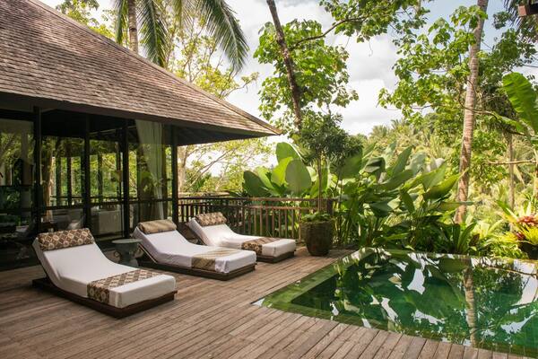 Komaneka at Bisma Ubud: Suite dan Vila Kolam Pribadi di Tebing Lembah Campuhan
