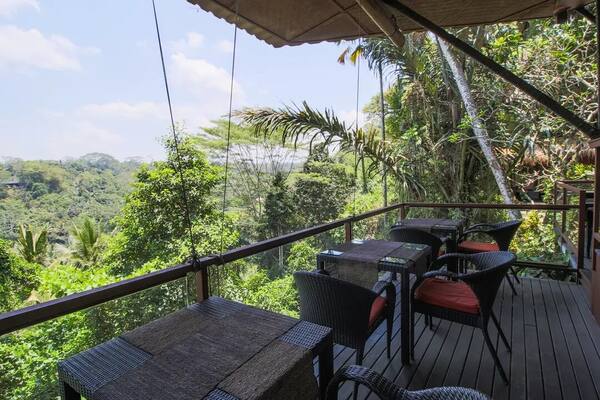 Kupu Kupu Barong Ubud: Vila Ikonik di Tebing Sungai Ayung
