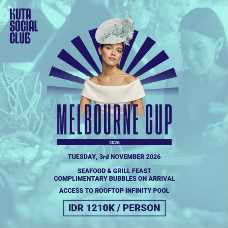 Melbourne Cup in Bali, 3 november 2026: tickets, tijden, vervoer
