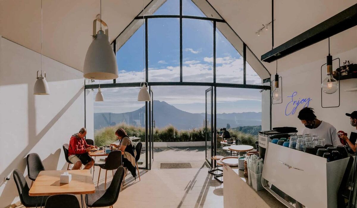 Montana Del Cafe Kintamani: Coffee with Mount & Lake Batur Views