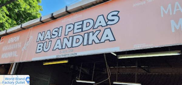 Nasi Pedas Ibu Andika, Kuta