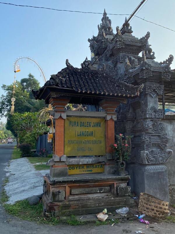 Pura Langgar Bunutin, Bangli: Pura Hindu dengan Bangunan Bergaya Musala