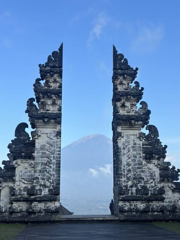 Pura Lempuyang ‘Gates of Heaven’: Sky Gate Framing Mount Agung