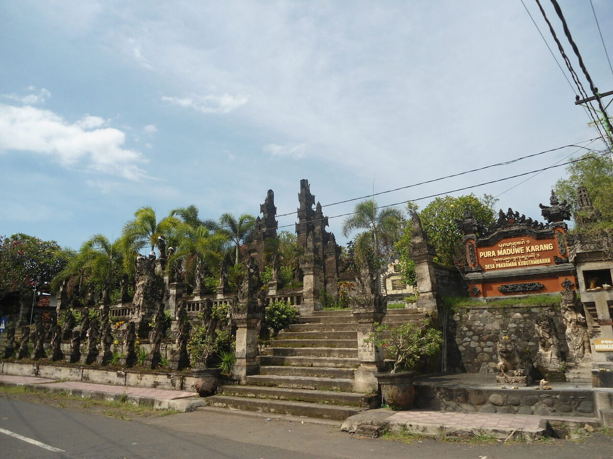 Pura Meduwe Karang: North Bali's Temple with the Iconic Cyclist Relief
