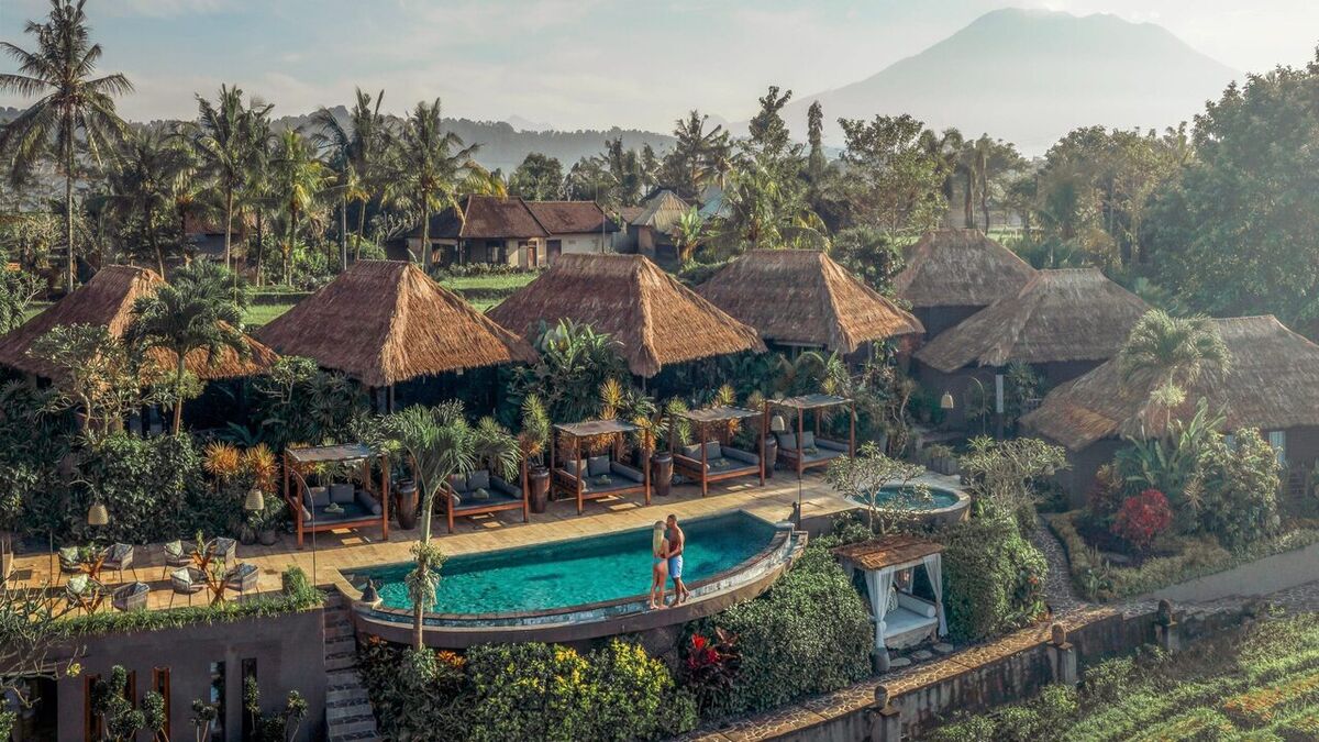 Samanvaya Sidemen: A Boutique Resort With Infinity Pools Over Rice Terraces and Mount Agung