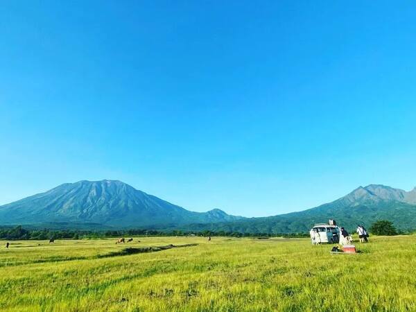 Savana Tianyar: The Green Teletubbies Hills at the Foot of Mount Agung