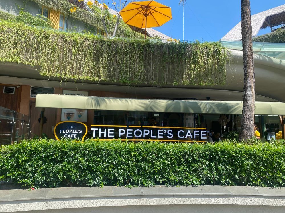 The People's Cafe at Beachwalk Kuta: One Year In, Hours and Menu