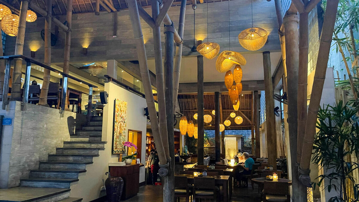 Three Monkeys Sanur: A Bamboo Pavilion and a Mediterranean Kitchen on Jalan Danau Tamblingan