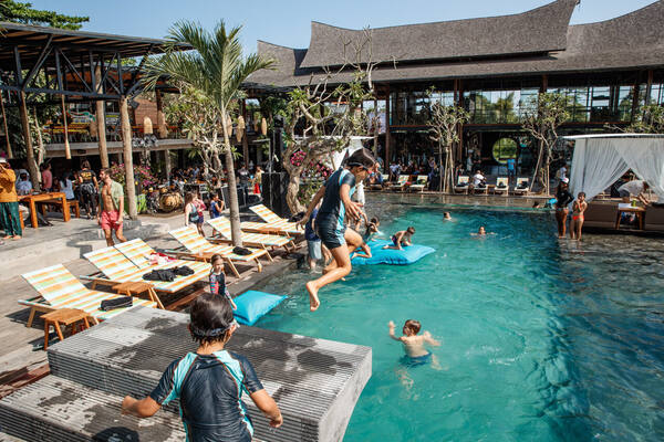 Titi Batu Ubud Club: Family-Friendly Pool, Gym & Skate Park Day Pass