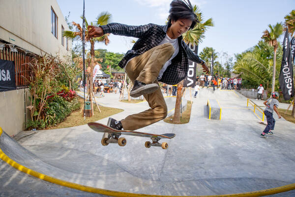 Titi Batu Ubud Club: Day Pass Kolam, Gym & Skate Park Ramah Keluarga