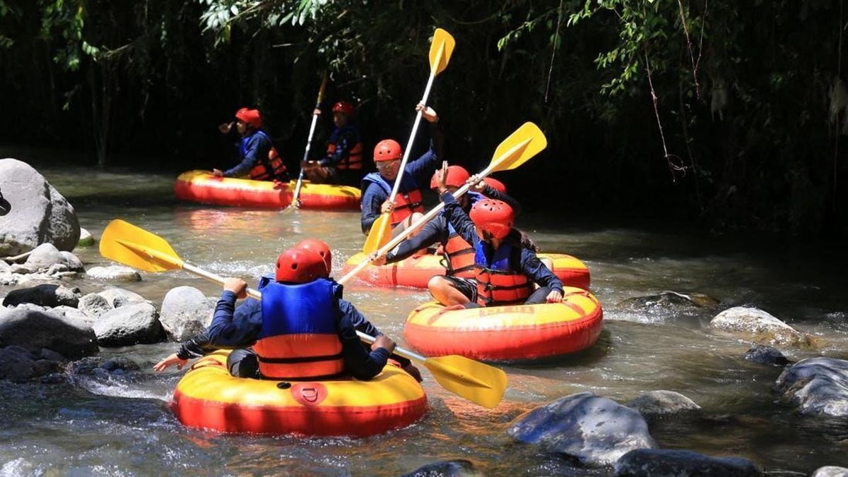 Tukad Jinah Tubing, Manduang: Half-Day Route from Sidemen